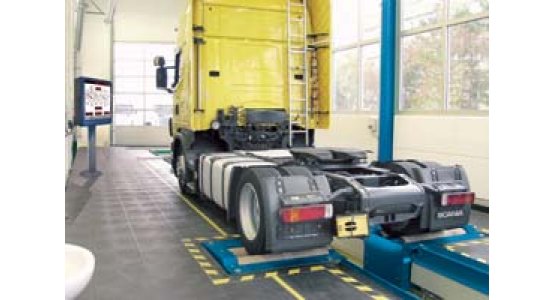 Силовой роликовый тормозной стенд IW 4 LON Classic фирмы МАНА (Германия)